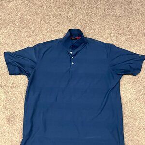 Walter Hagen Essentials XXL Blue Polo Golf Shirt